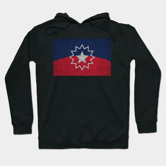 Distressed juneteenth Flag Hoodie by AraichTees